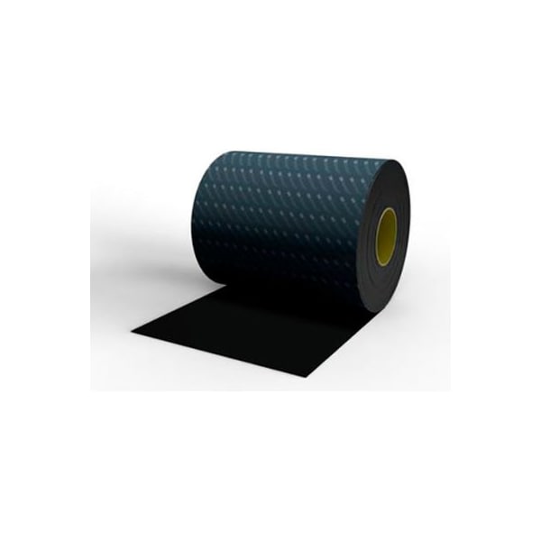 Bumpon Resiliant Rollstock SJ5832 - 4-1/2" x 72 Yds. - Black - 1/32" Thick